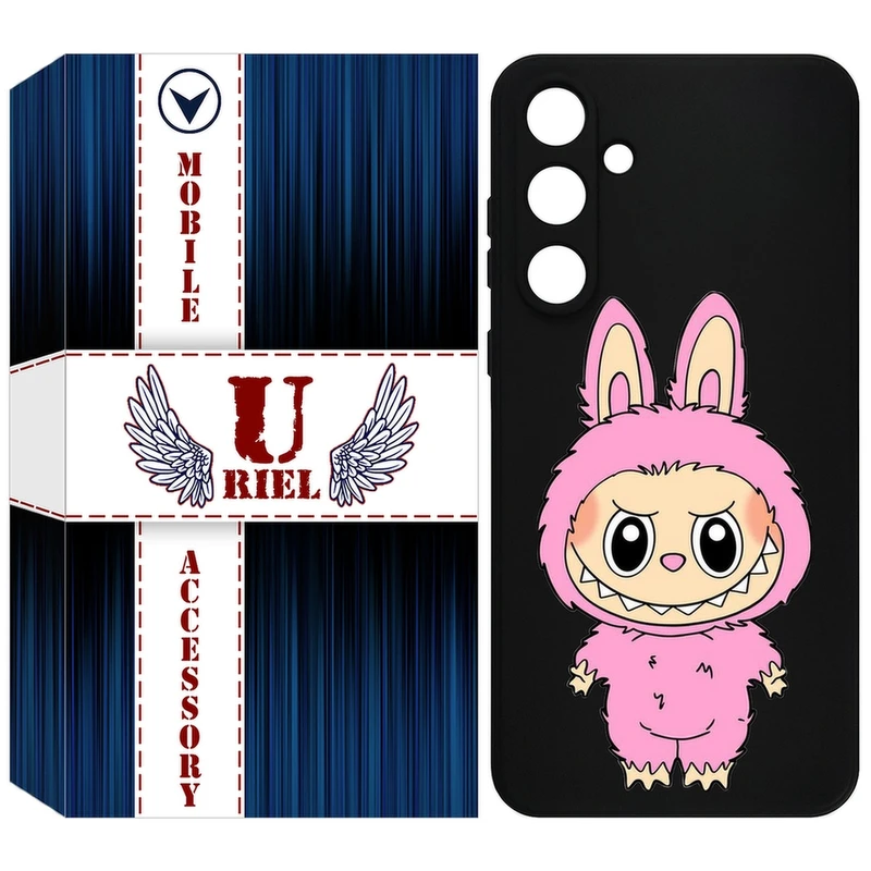 کاور یوریل مدل KSH کد 129 طرح لبوبو Labubu مناسب برای گوشی  موبایل سامسونگ Galaxy S25 FE