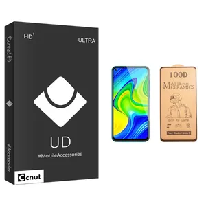 Coconut UD Black Ceramics Screen Protector For Xiaomi Redmi Note 9