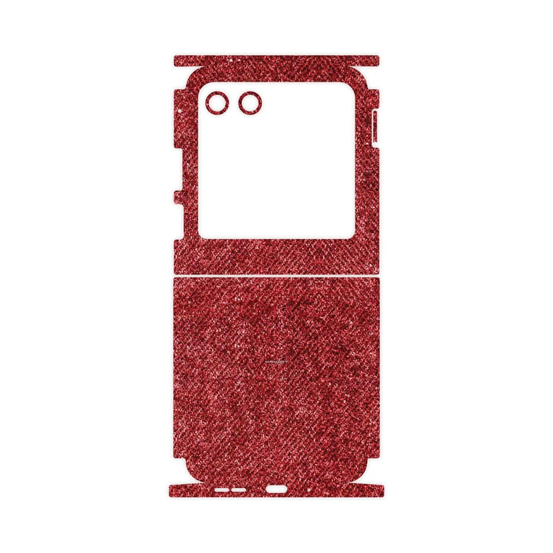 برچسب پوششی ماهوت مدل Fabric Texture 4-FullSkin مناسب برای گوشی موبایل موتورولا Razr 40 Ultra