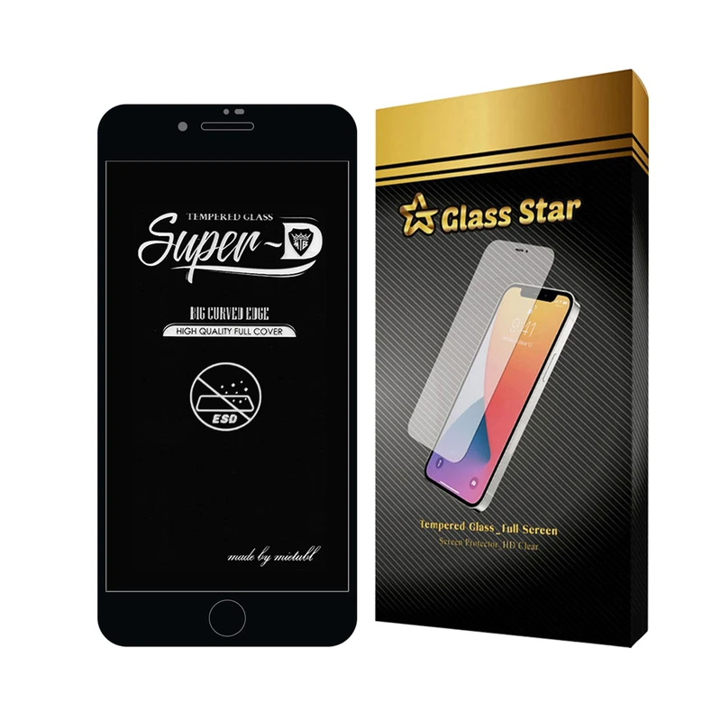محافظ صفحه نمایش گلس استار مدل SUPERPLUSN مناسب برای گوشی موبایل اپل iPhone 7 Plus / iPhone 8 Plus