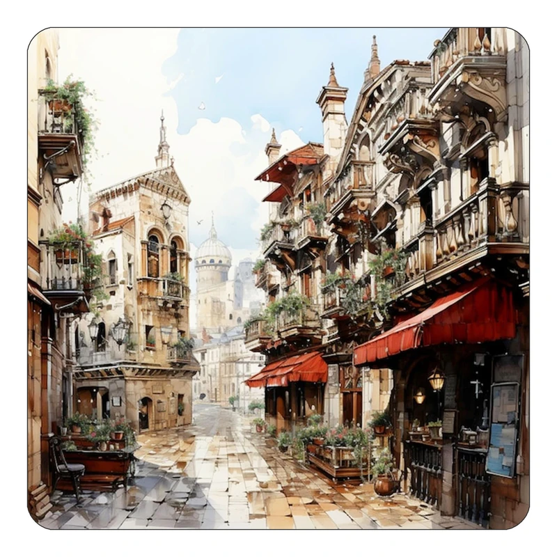 مگنت کاکتی طرح نقاشی رنگ روغن مدل mp72326