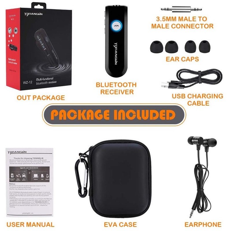 گیرنده بلوتوثی صدا مدل ییکسی انگلین WZ-12