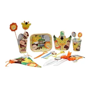 مجموعه 80 عددی تم تولد مدل الماس طرح حیوانات جنگل کد 23 