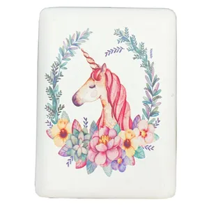 آینه جیبی طرح UNICORN-FLOWER کد SHR-139