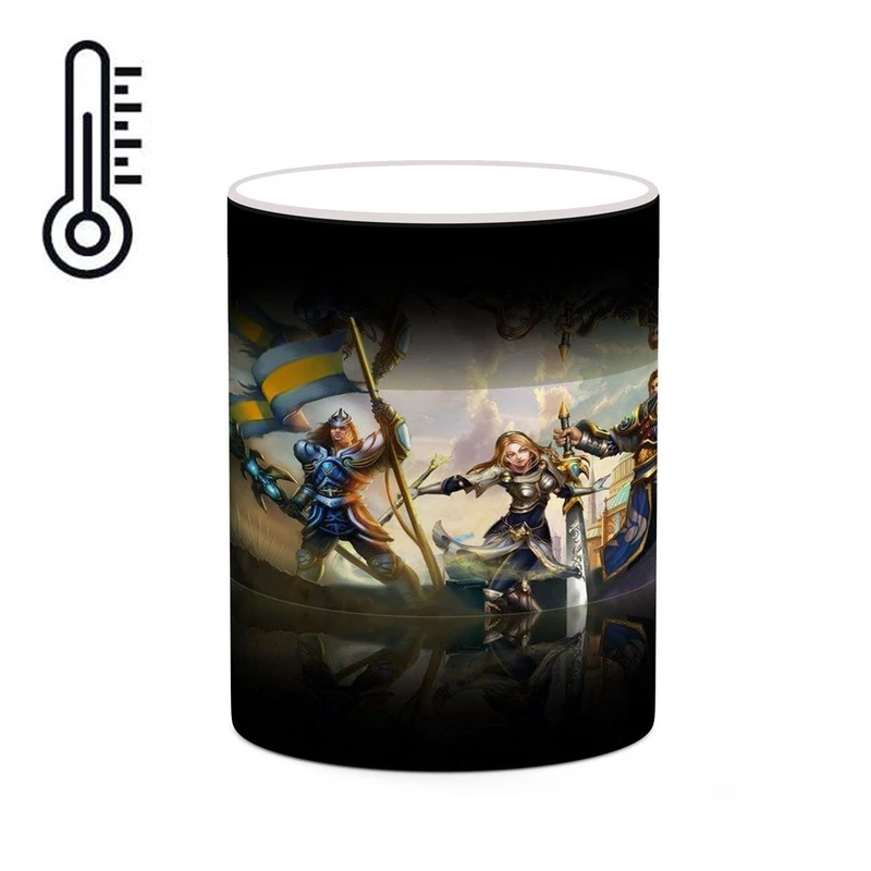 ماگ حرارتی کاکتی مدل بازی لیگ افسانه ها League Of Legends کد mgh29214