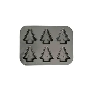 قالب کیک تفلون مدل مافین کاج کد 10