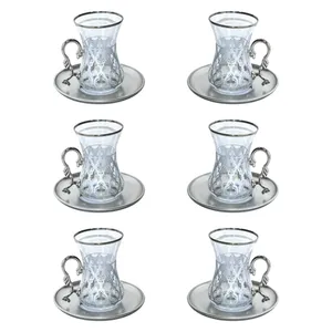 سرویس چای خوری 12 پارچه  کیسمت مدل kristal