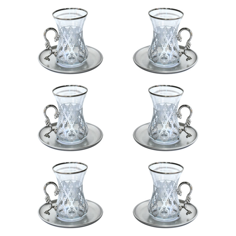 سرویس چای خوری 12 پارچه  کیسمت مدل kristal