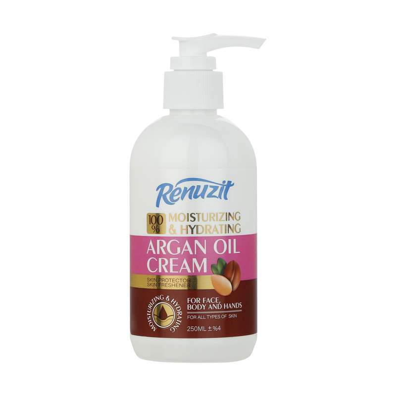 کرم مرطوب کننده رینوزیت مدل روغن آرگان حجم 250 میلی لیتر کرم مرطوب کننده رینوزیت مدل روغن آرگان حجم 250 میلی لیتر