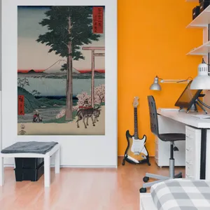 تابلو شاسی مدل نقاشی ژاپنی کد 1049