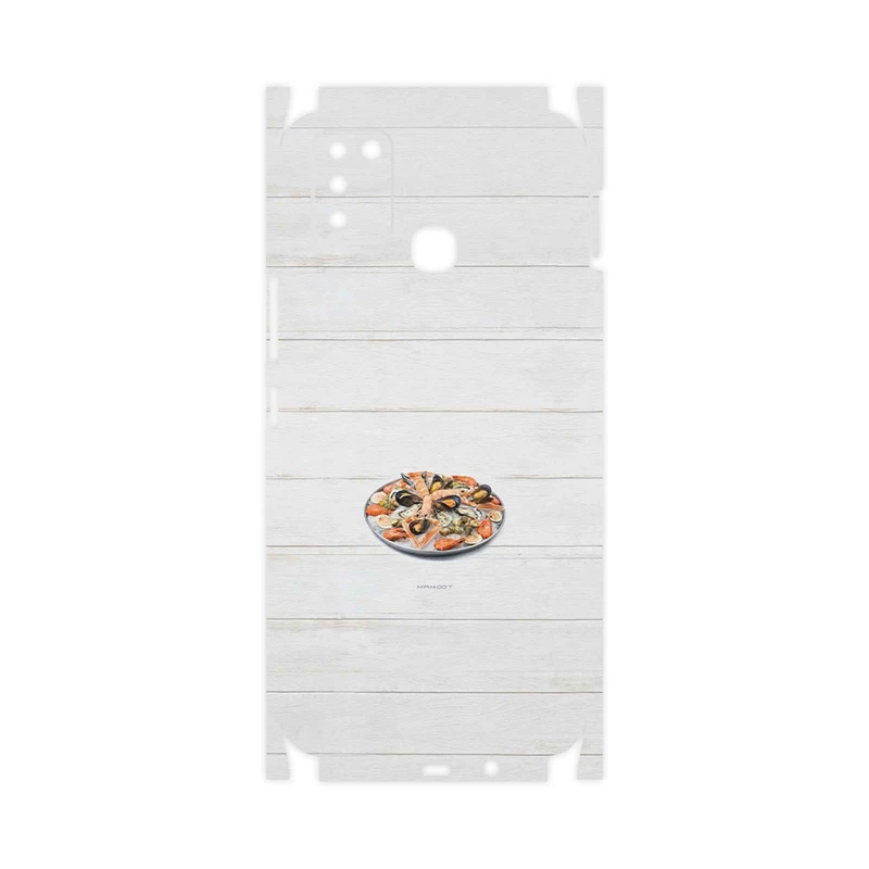 برچسب پوششی ماهوت مدل Seafood-FullSkin مناسب برای گوشی موبایل اینفینیکس Smart 6 X657B
