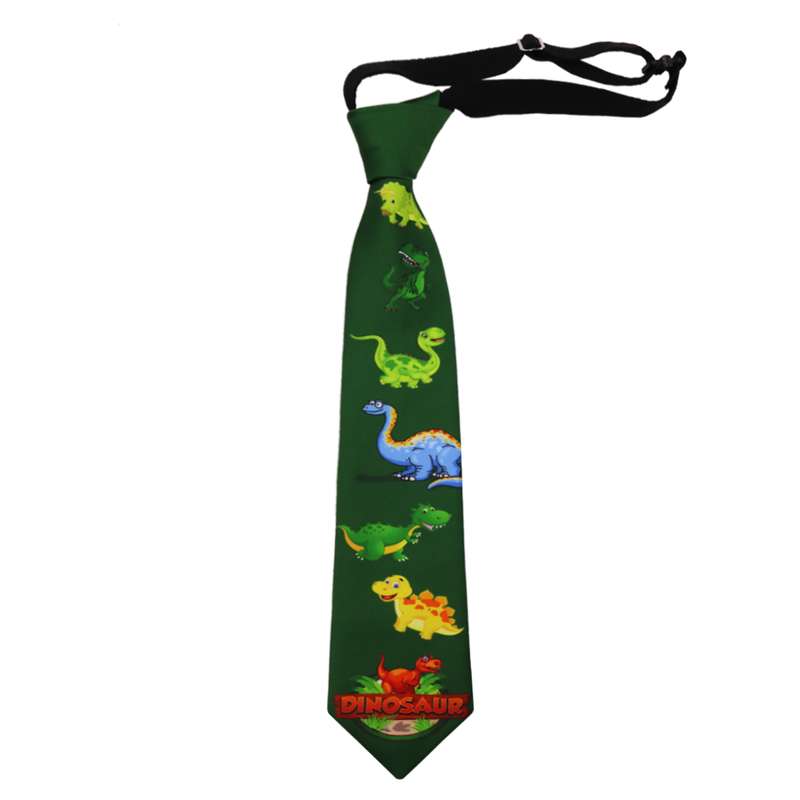 کراوات پسرانه مدل دایناسور کد 14025