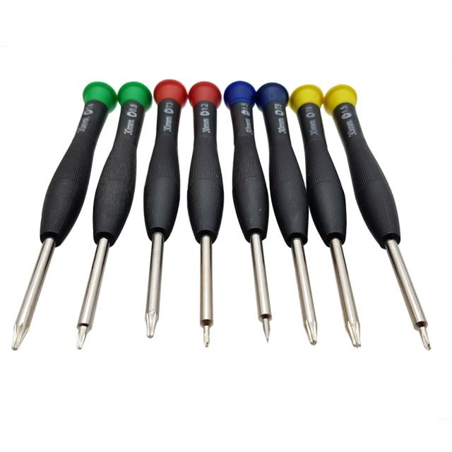 پیچ گوشتی موبایلی کد radco6108 بسته 8 عددی