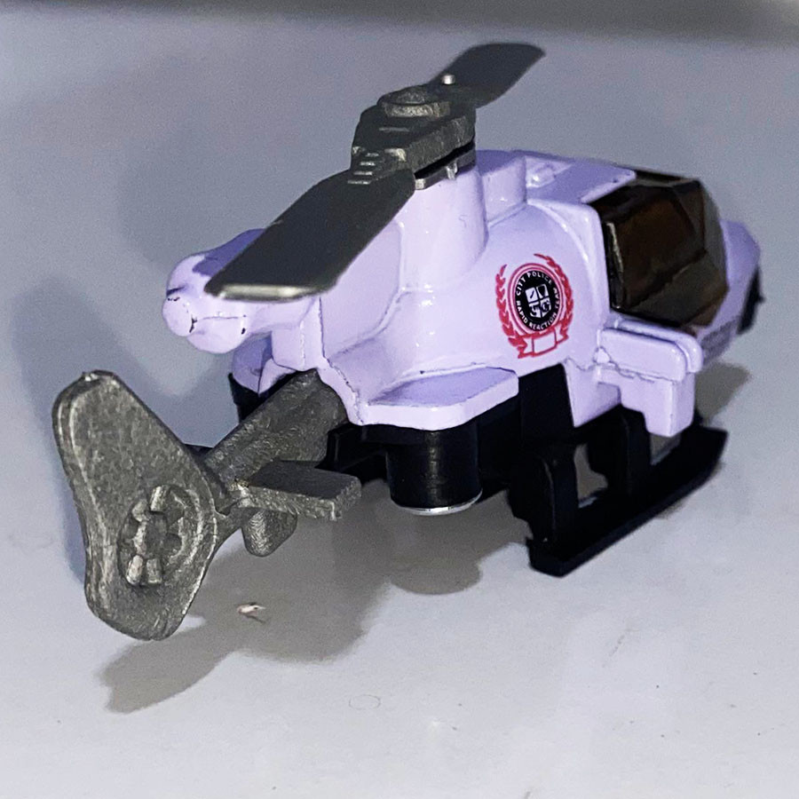 هلیکوپتر بازی مدل فلزی طرح پلیس DIE CAST کد JP3109