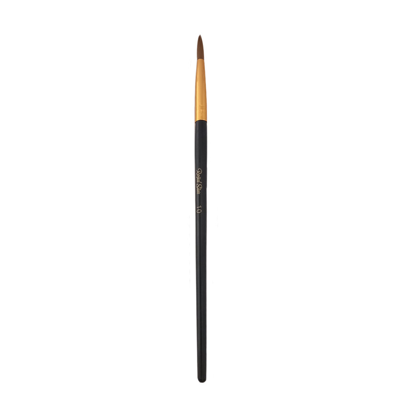 قلم موی کاشت ناخن رویال استار مدل اشکی شماره 10