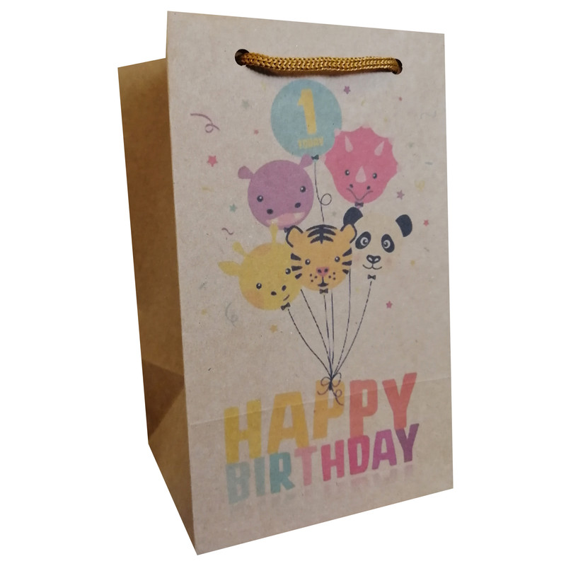 پاکت هدیه مدل happy birthday مجموعه 5 عددی