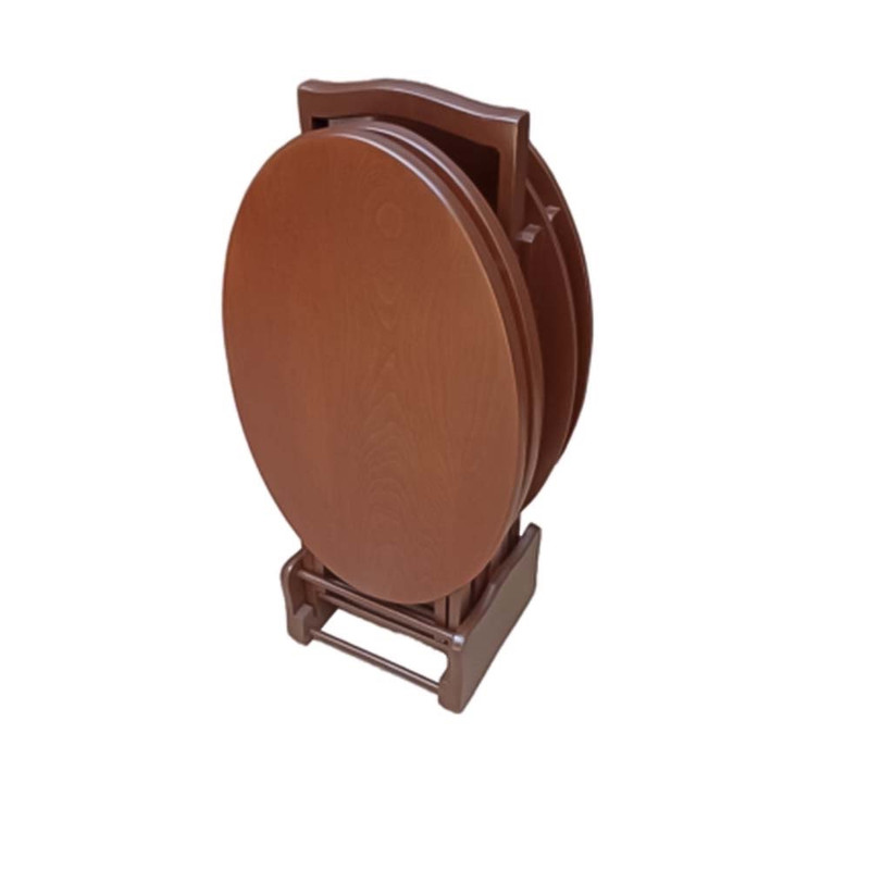 میز عسلی مدل بیضی ساده B160 مجموعه 4 عددی