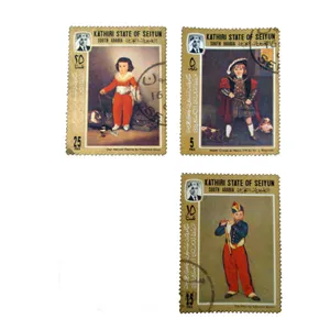 تمبر یادگاری مدل ملل کد bc-1685 مجموعه 3 عددی