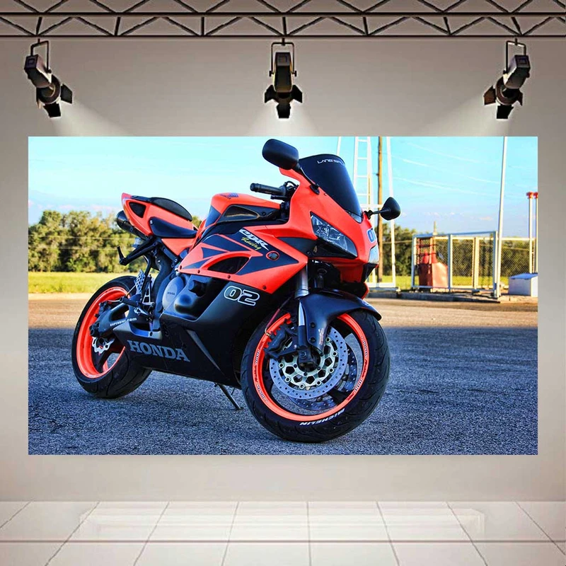تابلو بوم طرح موتور مدل Honda CBR1000RR کد4080 AR