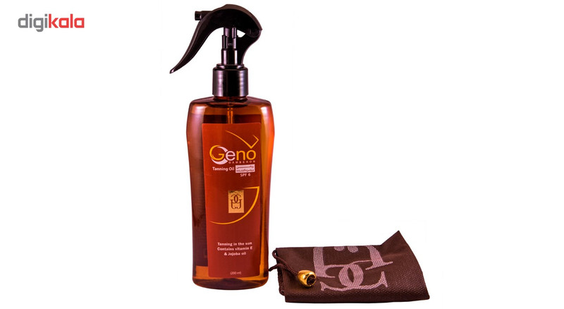 روغن برنز کننده گنو گمبرون مدل SPF 6 بسته 2 عددی