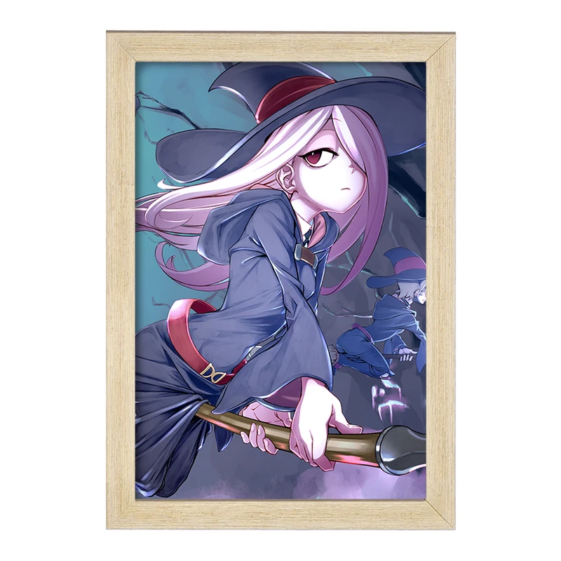 تابلو خندالو مدل سوسی انیمه جادوگران کوچک Little Witch Academia  کد 22888