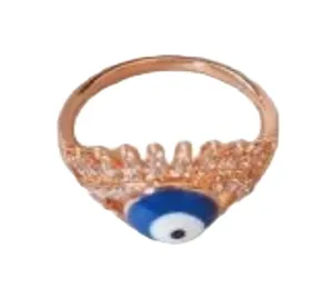 انگشتر زنانه ژوپینگ مدل چشم نظر