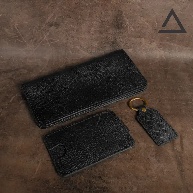 ست هدیه چرم آراهمراه مدل ARASET32