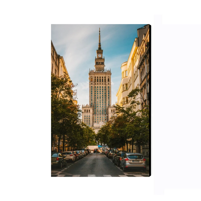 تابلو شاسی عرش طرح گردشگری لهستان مدل کاخ فرهنگ و دانش کد As5933