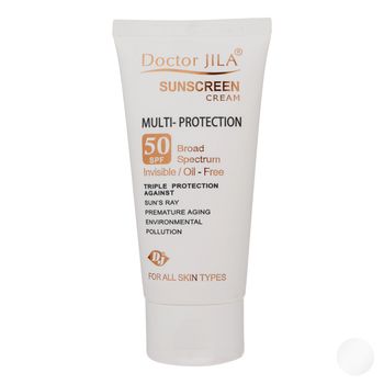 کرم ضد آفتاب دکتر ژیلا سری Multi Protection مدل Invisible حجم ۵۰ میلی لیتر