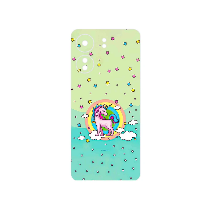 برچسب پوششی ماهوت مدل Rainbow unicorn adventure مناسب برای گوشی موبایل شیائومی Redmi 13C