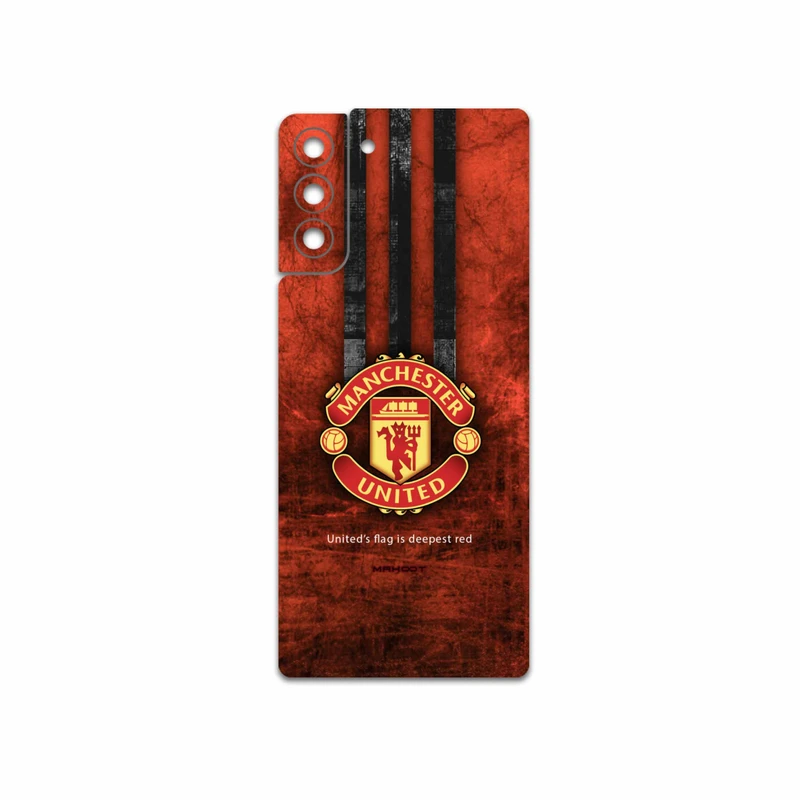 برچسب پوششی ماهوت مدل Manchester-United مناسب برای گوشی موبایل سامسونگ Galaxy S21 Plus 5G