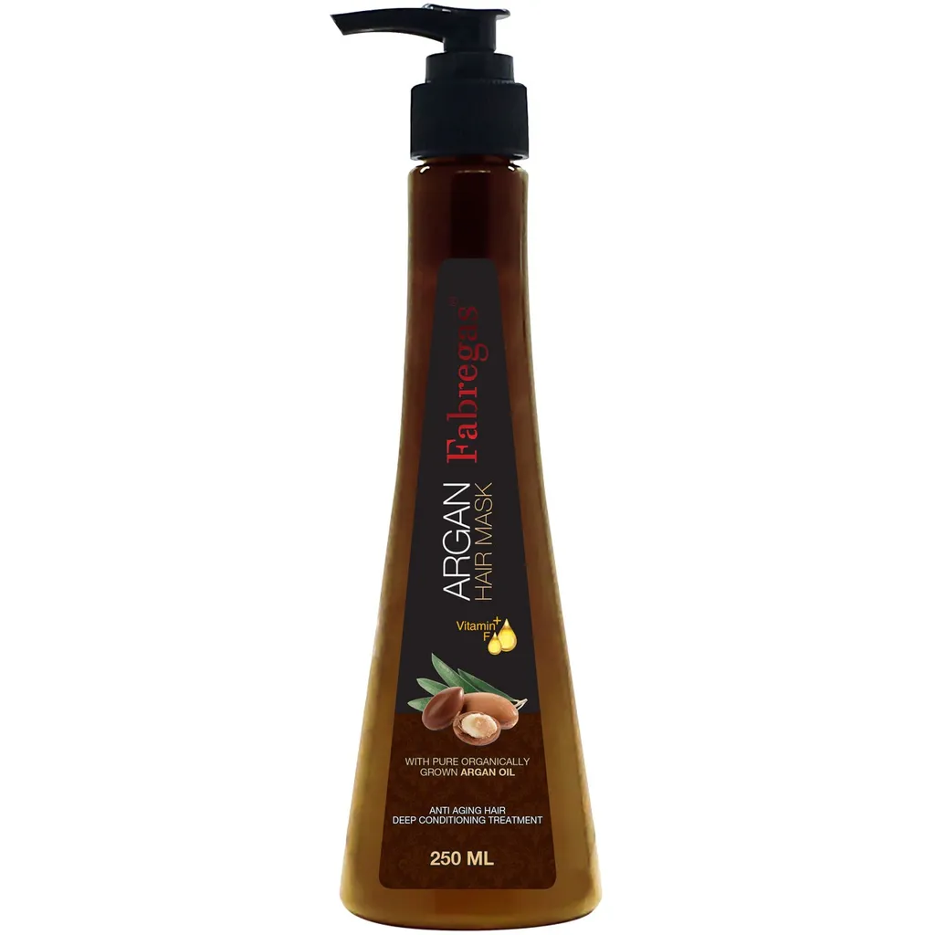 ماسک مو با آبکشی ویتامینه فابریگاس مدل Argan حجم 250 میلی لیتر