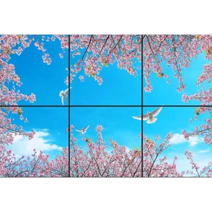 تایل سقفی آسمان مجازی طرح آسمان و شکوفه کد 385 سایز 60x60 سانتی متر مجموعه 6 عددی