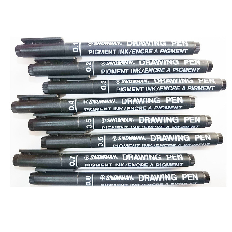 راپید اسنومن مدل Drawing Pen بسته 8 عددی