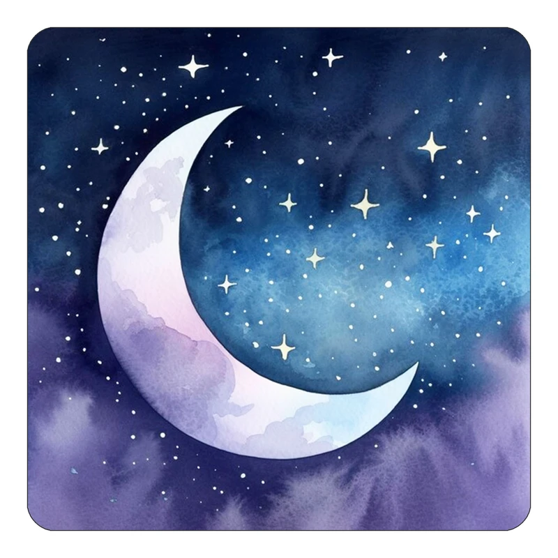 مگنت کاکتی طرح ماه و ستاره مدل mp54878