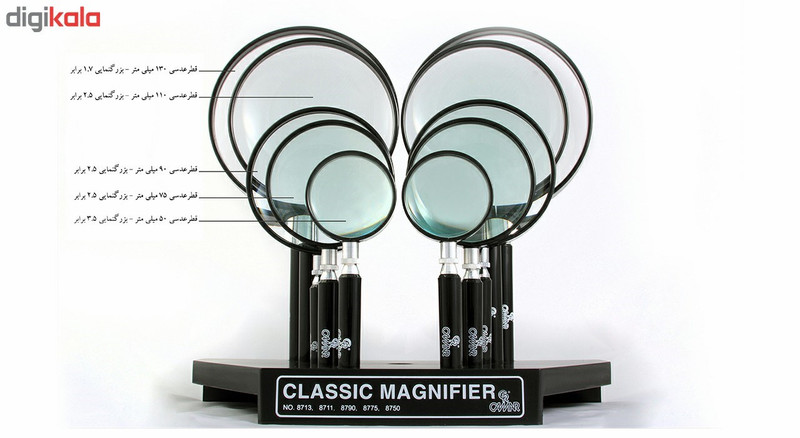 ذره بین کامار مدل 8713A