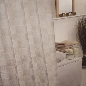 پرده حمام 240 × 200 رزین تاژ طرح شن طبیعی