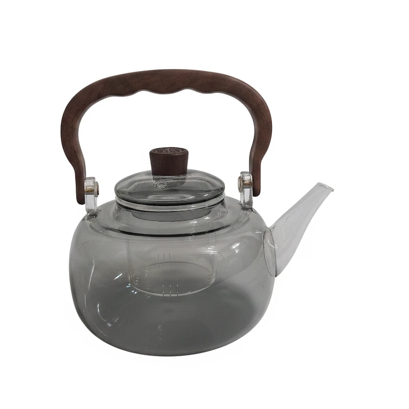 قوری مدل شفاف گنجایش 1300 میلی لیتر