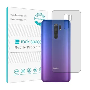 Transparent Rockspace HyGEL phone back protector suitable for Xiaomi Redmi 9 Prime mobile phone