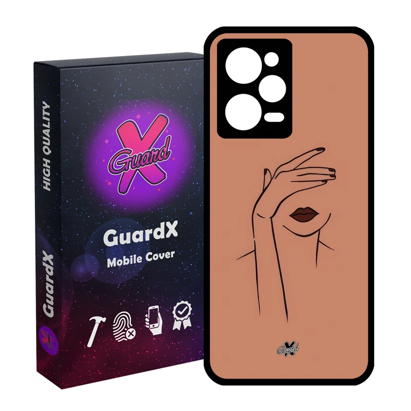 کاور گارد ایکس طرح دختر مدل Glass10636 مناسب برای گوشی موبایل شیائومی Redmi Note 12 Pro 5G/Poco X5 Pro 5G/Note 12 Pro Pro speed