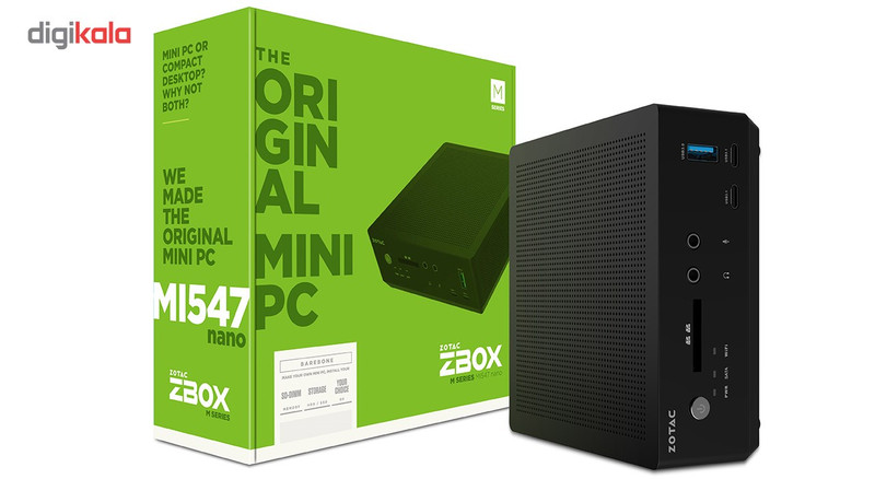کامپیوتر کوچک زوتک مدل ZBOX-MI547NANO-BE