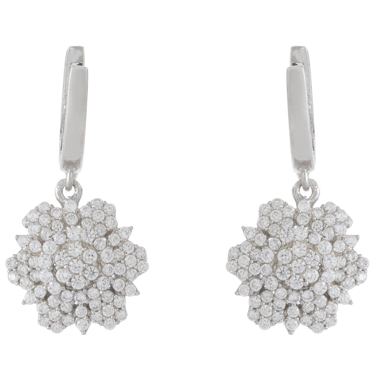 گوشواره نقره مایا مدل MSE134