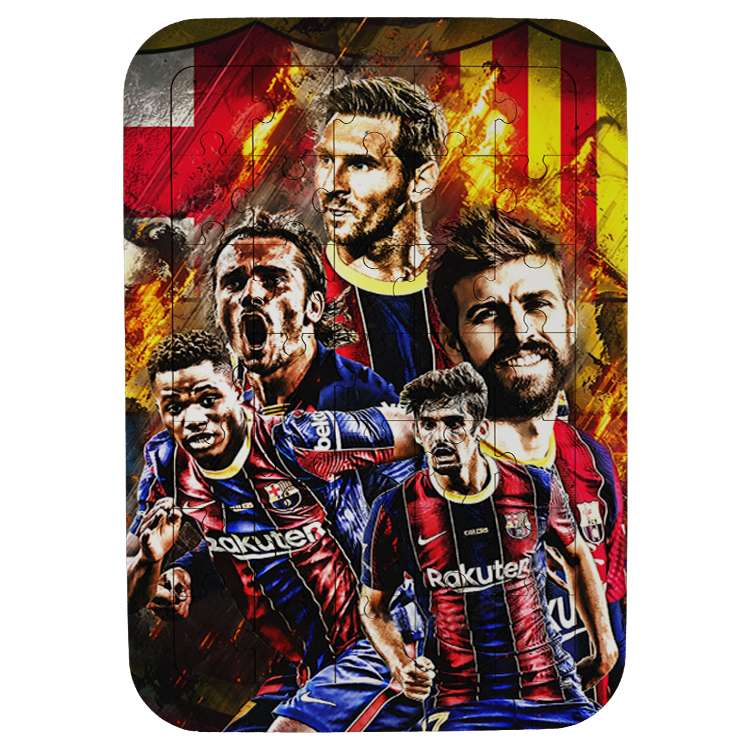 پازل 35 تکه مدل مسی کد 73