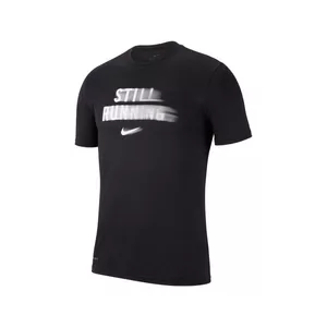 تی شرت ورزشی مردانه نایکی مدل black Dri-FIT Slogan