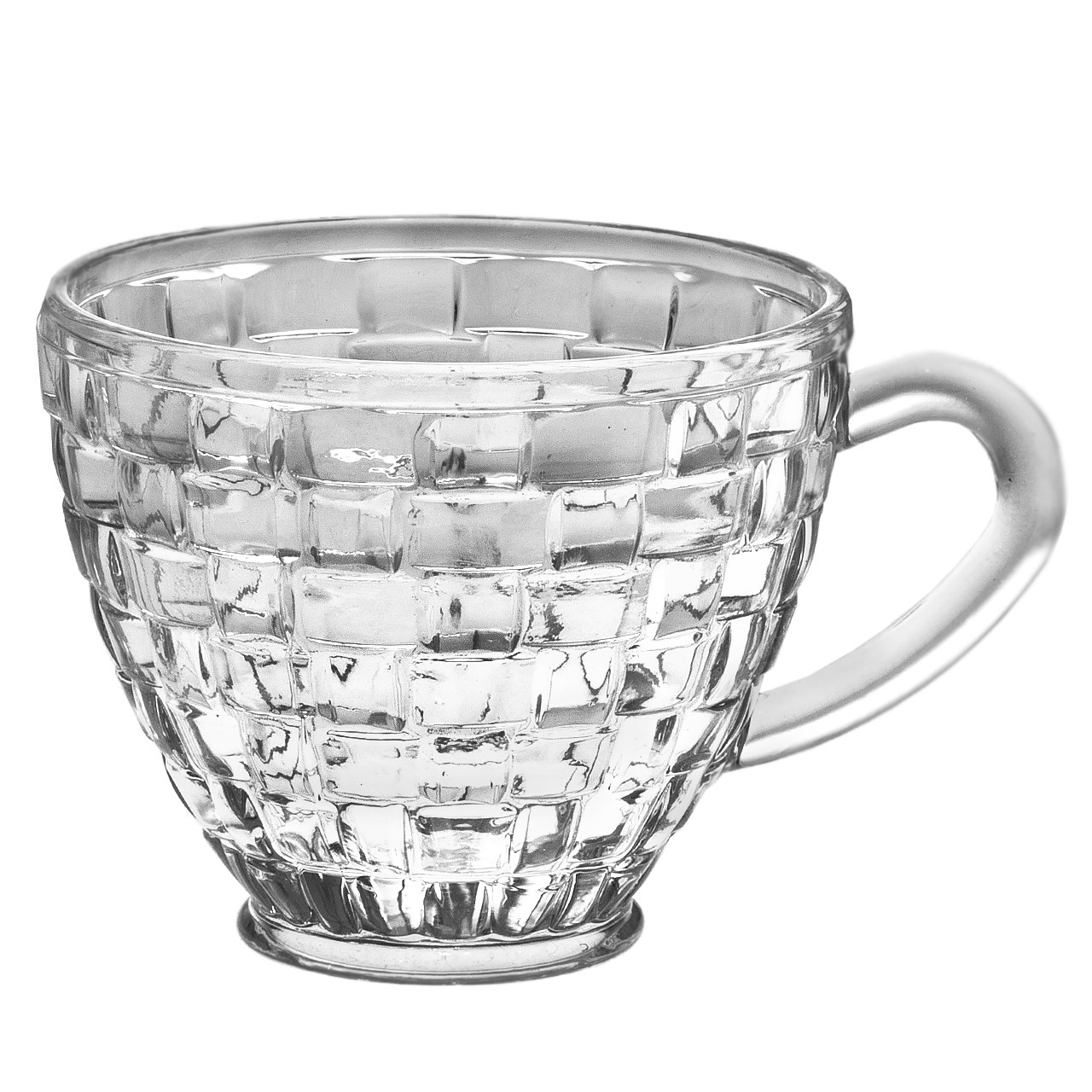 فنجان لایت طرح حصیری مدل 3003 بسته 6 عددی