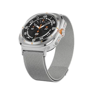 بند آکوآرا مدل Milanese مناسب برای ساعت هوشمند وونک VS1 ULTRA 47 47mm