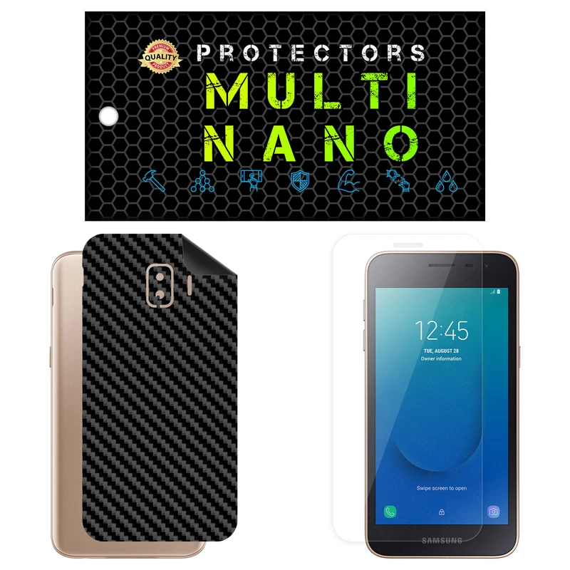 محافظ صفحه نمایش مولتی نانو مدل X-SFC مناسب برای گوشی موبایل سامسونگ Galaxy J2 Core 2020 به همراه برچسب پوششی