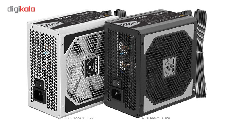 منبع تغذیه کامپیوتر گرین مدل GP430A-EUD 3