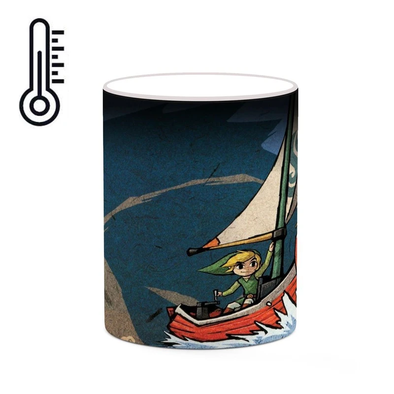 ماگ حرارتی کاکتی مدل بازی زلدا The Legend Of Zeldaː The Wind Waker کد mgh31001