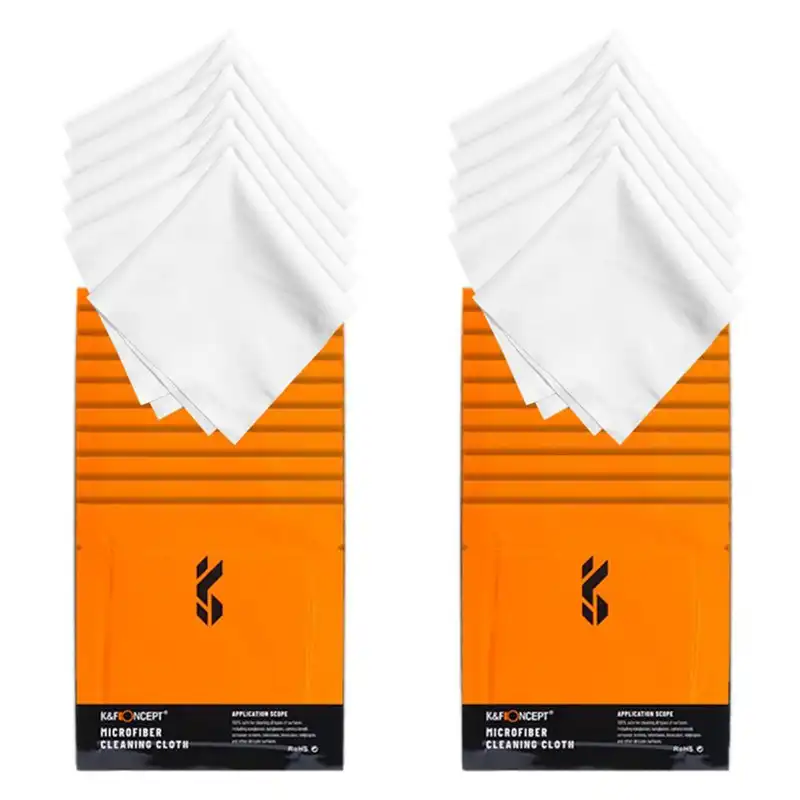 دستمال تمیز کننده لنز و دوربین کی اند اف مدل SKU.1692 بسته پنج عددی